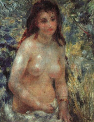 Pierre Renoir Study for Nude in the Sunlight china oil painting image